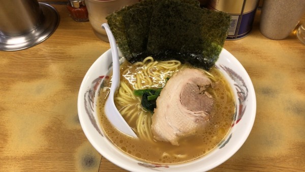 「ラーメン並¥700、ライス¥100」@たかさご家 本店の写真