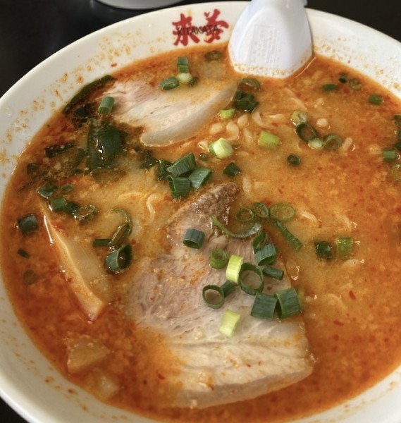 「辛いやつ」@喜多方ラーメン 来夢 会津若松門田店の写真