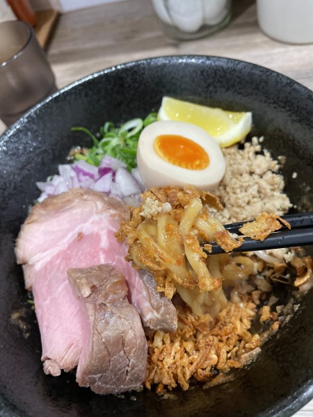 「海老まぜそば」@徳島NOODLE ぱどるの写真