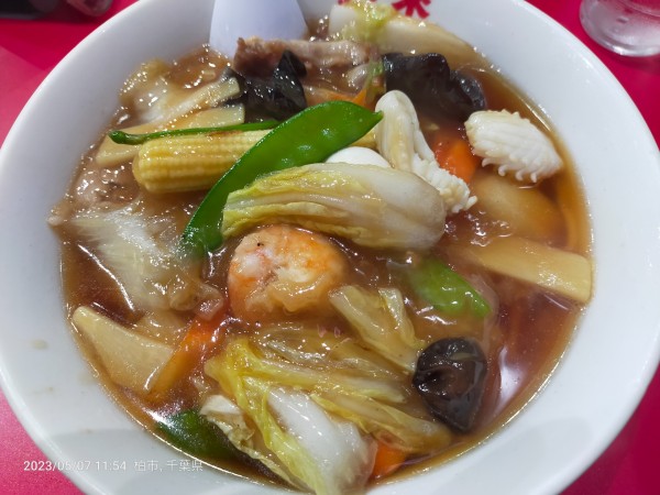 「うまに麺　880円」@珍來 柏東口店の写真