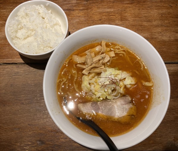 「辛味噌らぁめん」@札幌味噌麺 優の写真