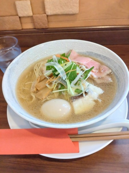 「洋風鯛だしらーめん　大盛」@らーめん旬彩の写真