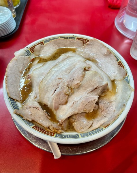 「チャーシューメン正油半バラ(1150円)」@もっこす 今津店の写真