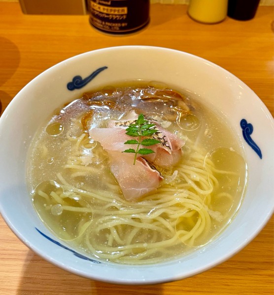 「冷やし鯛塩らーめん（1000円）」@RAMEN ガモウスマイルの写真