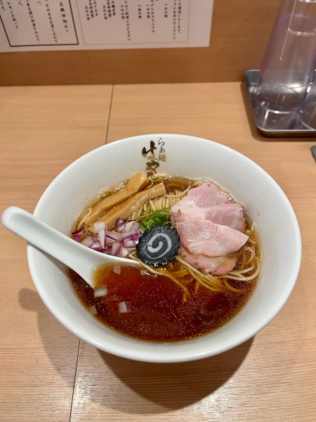 「のどぐろそば（1050円）」@らぁ麺はやし田 道頓堀店の写真