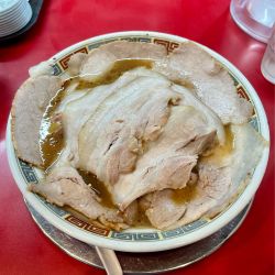 チャーシューメン正油半バラ（1150円）