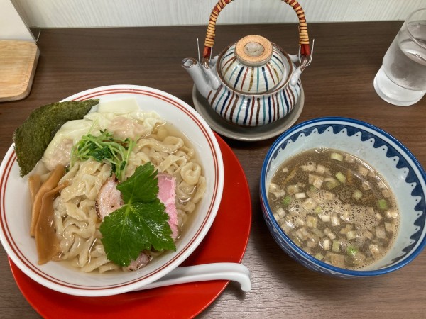 「手揉み麺つけそば」@中華そば 麦笑 本所吾妻橋店の写真