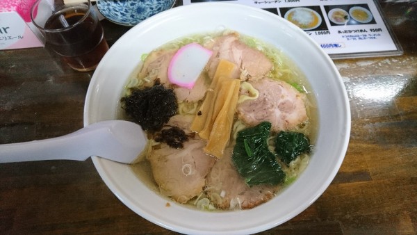 「チャーシューメン大盛1250円」@ラーメン おおもりの写真