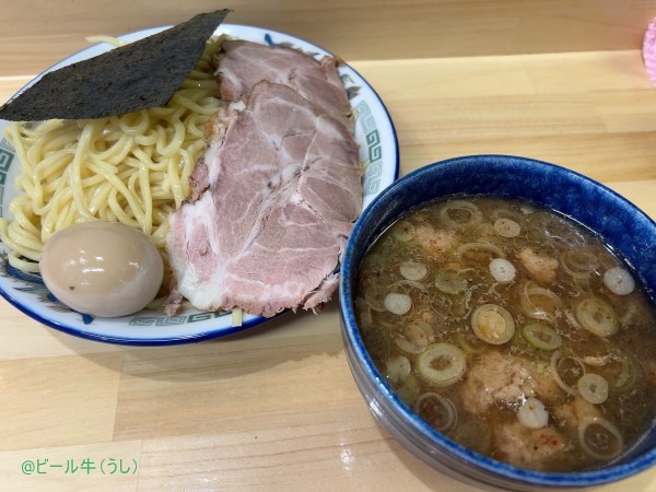 「特製つけそば(1250円)、肉みそ丼(300円)」@つけそば 担担麺 航龍の写真
