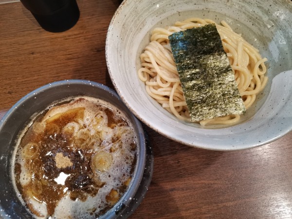 「つけ麺(並)」@つけ麺処つぼや 十三店の写真