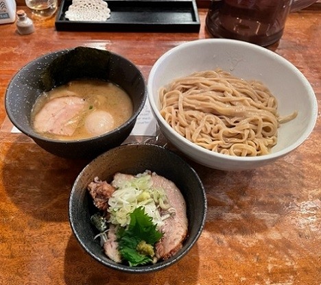 「つけ麺セット 1,150円＋味玉 100円。」@noodlesの写真