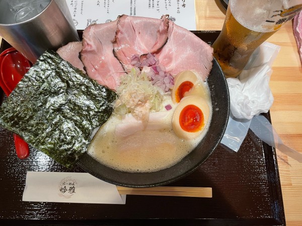 「特製鶏白湯」@らーめん吟雅の写真