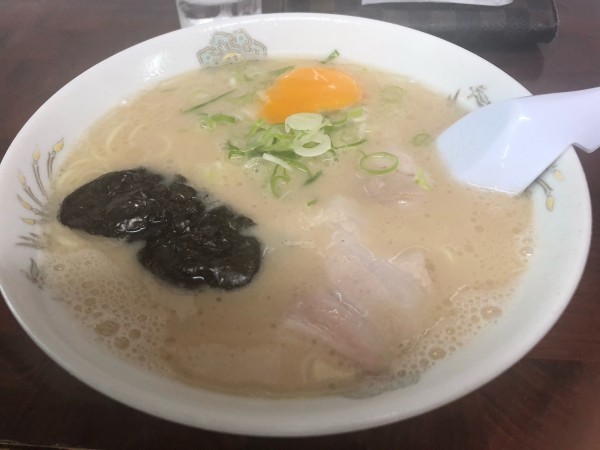「たまごラーメン」@来久軒の写真