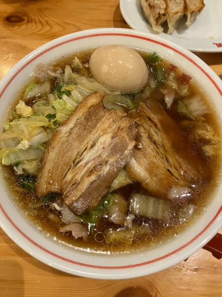「天風煮玉子らーめん　790円」@奈良天理ラーメン 天風 豊川店の写真