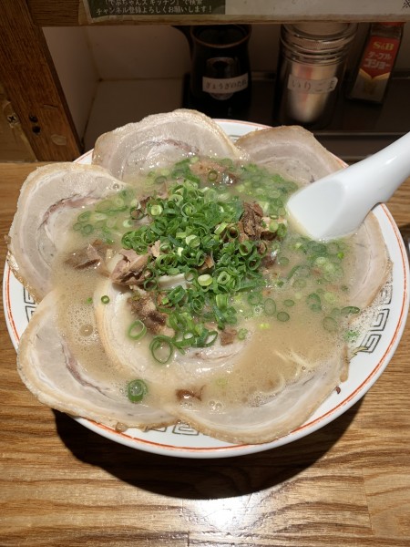 「チャーシューメン 1000円」@博多ラーメン でぶちゃん 高田馬場本店の写真