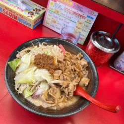 【九州の日限定】長崎チャンポン肉二郎1100円　く大盛り