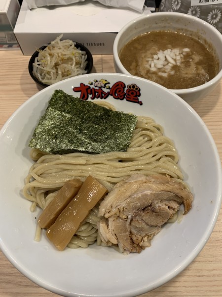 「超濃魚つけ麺(醤油)1040円」@オリオン食堂の写真
