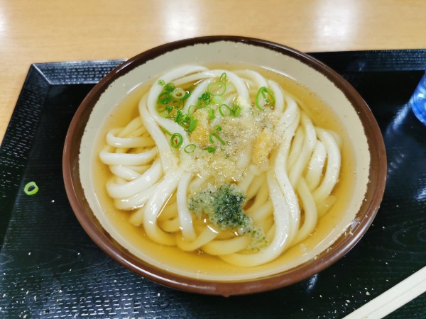「ひやあつ」@さか枝うどん 南新町店の写真