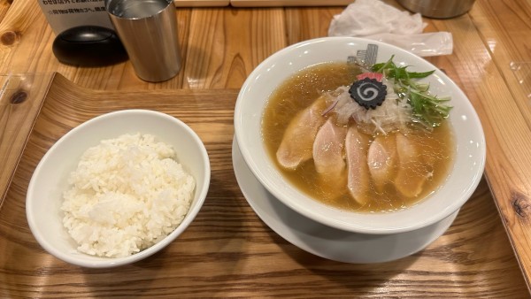 「貝ラーメン+ごはん」@METRO RAMENの写真
