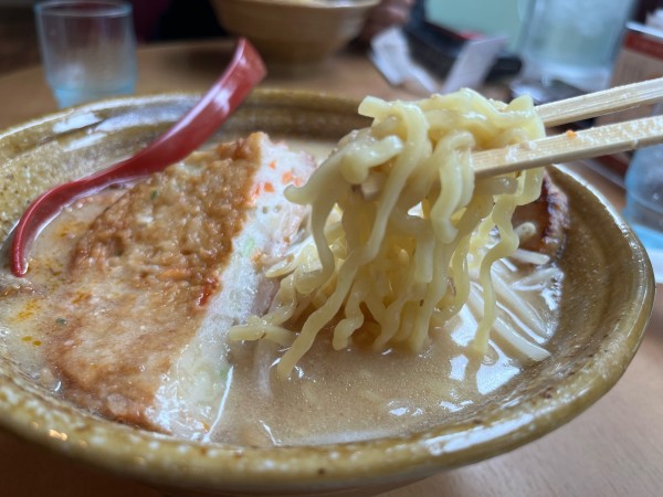 「九州麦味噌らーめん　869円」@みそ屋 田所商店 WBG店の写真