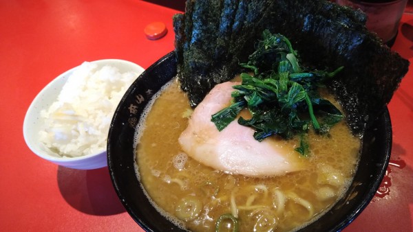 「ラーメン、海苔、ライス」@厚木家の写真