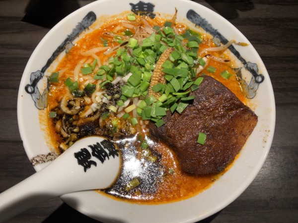 「肉増しカラシビ味噌らー麺1280円」@カラシビ味噌らー麺 鬼金棒の写真