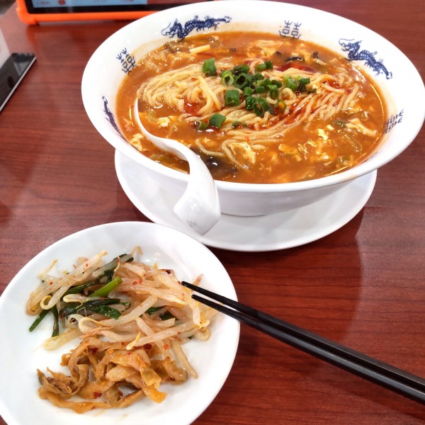 「酸辣タン麺（￥780）」@長楽濱海楼の写真