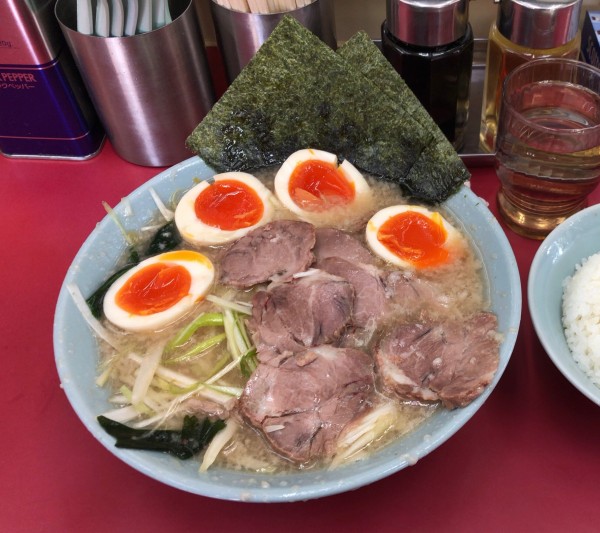 「ネギチャーシューメン」@ラーメンショップ 牛久結束店の写真