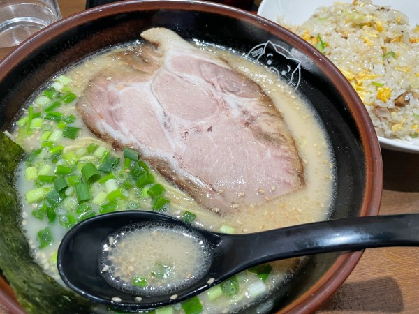 「チャーハンセット」@博多ラーメン 長浜や 新板橋店の写真