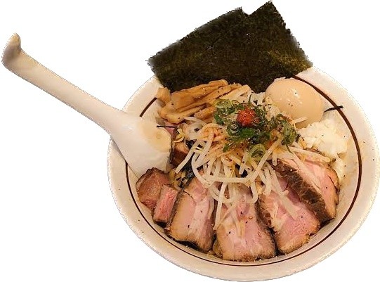 「特製ABURASSO（中盛）」@中華そば しながわの写真