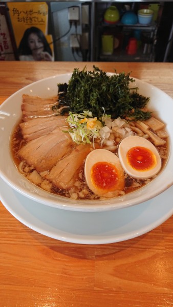 「ニボチャチャラーメン全部のせ」@ニボチャチャ！！ラーメン あらき軒の写真