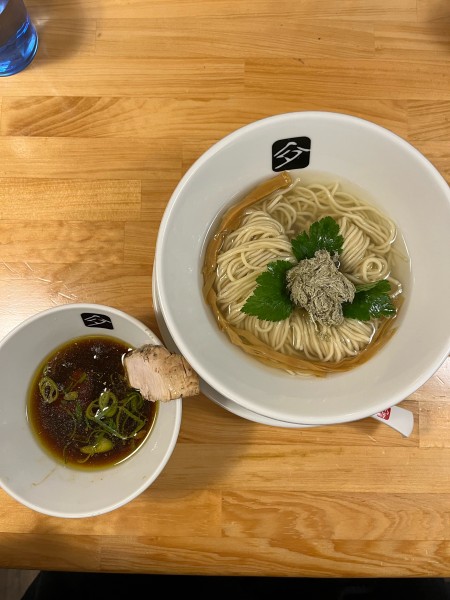 「鶏つけそば + 和え玉シングル」@中華そば 髙野の写真