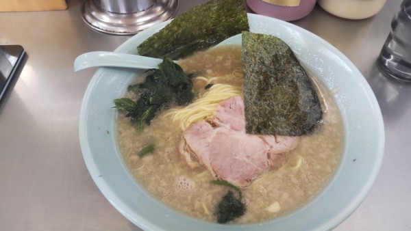 「モーニングラーメン450円（平日、月～木10時まで）」@ラーメンショップ 野田店の写真