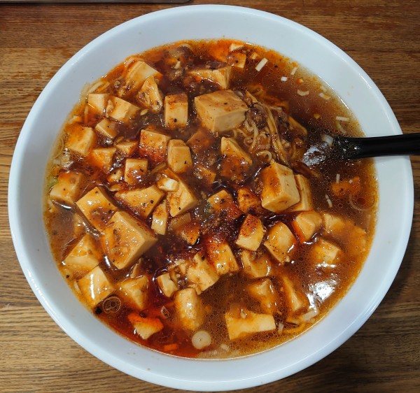「麻婆ラーメン(780円)」@甲州屋の写真