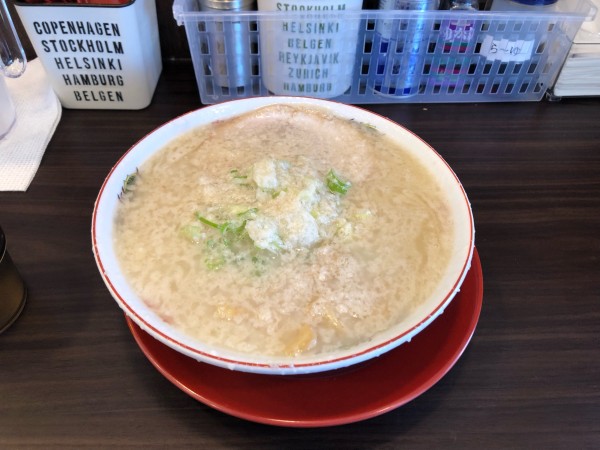 「豚骨背脂」@背脂らーめん 背脂チャチャチャの写真