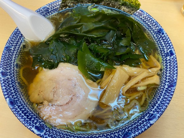 「ワカメラーメン」@麺家 大勝軒の写真