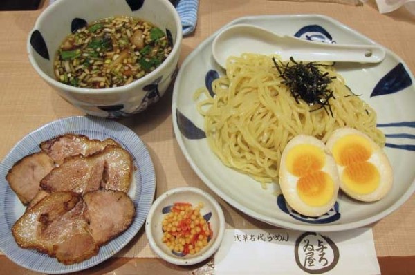 「ちゃーしゅうざるらーめん　1,200円＋縁たま　150円」@与ろゐ屋の写真