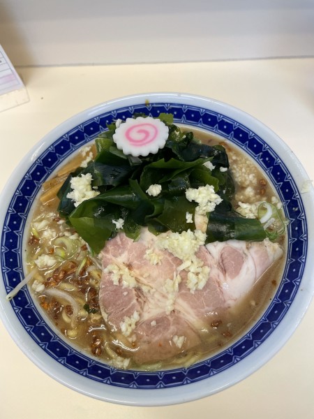 「ラーメン　ザ　ガーリック」@自家製麺 二丁目ラーメンの写真