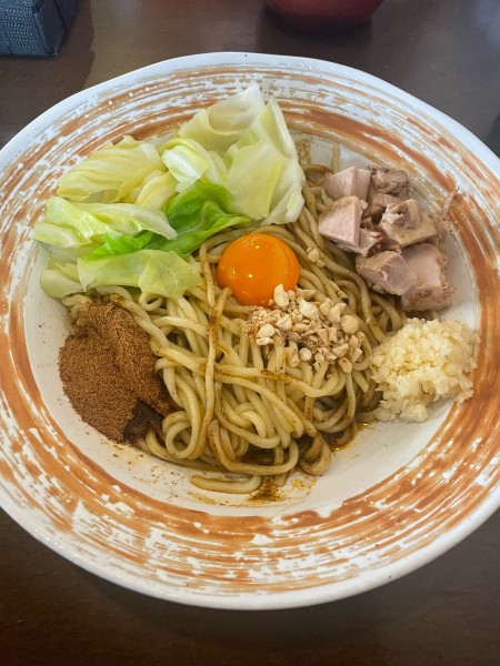 「黒どろまぜそば」@麺や 虎徹の写真