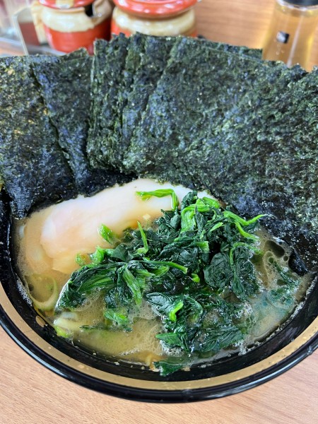 「ラーメン　のり」@ラーメン林家 木更津店の写真