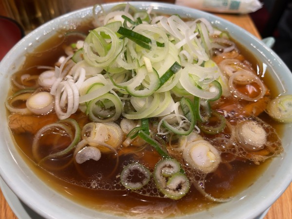 「中華そば＋ねぎ」@ひろちゃんラーメン!の写真