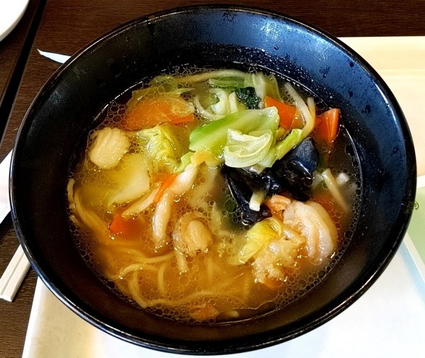 「海鮮五目麺」@SARIO 聘珍茶寮 横浜中華街店の写真