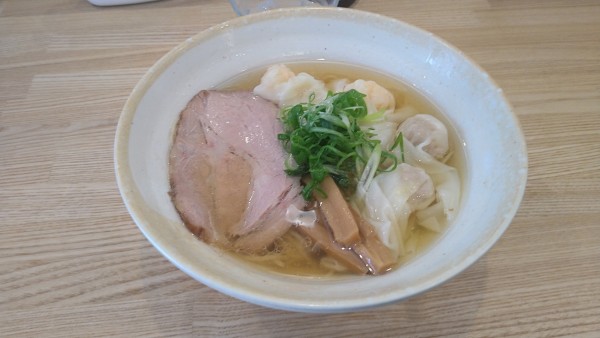 「肉·海老ワンタン麺(白)¥1150-」@DURAMENTEIの写真