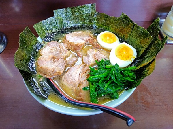 「チャーシューメン 海苔増」@ラーメンショップ 二ツ橋店の写真