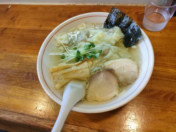 「ワンタン麺　970円」@佐野ラーメン たかのの写真
