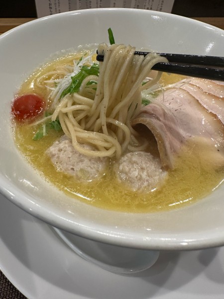 「特製しお」@自家製麺ほんまの写真