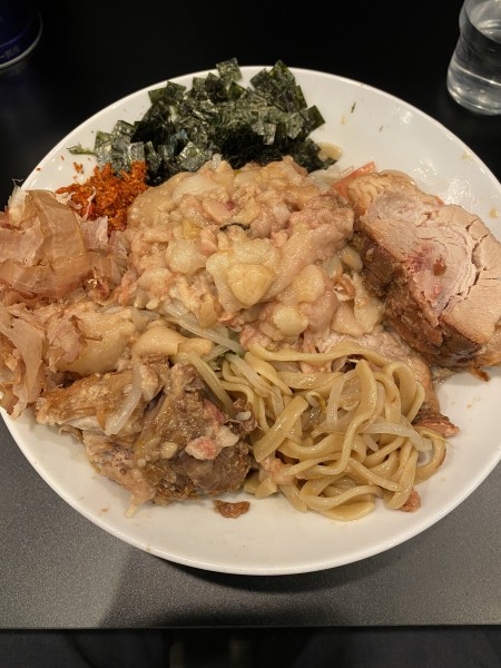 「限定 冷やし中華 +豚増し1200+150」@豚風。の写真