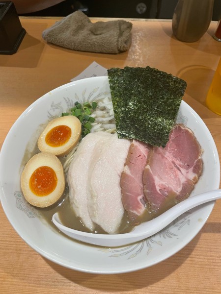 「特製煮干中華蕎麦」@北千住煮干中華蕎麦 かれんの写真