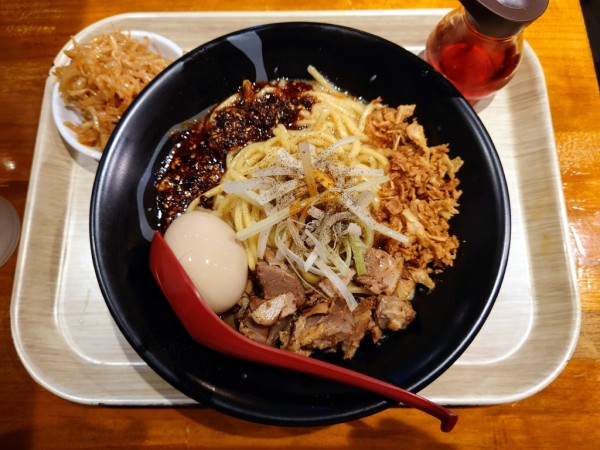 「辛味噌まぜそば」@らーめん 蓮の写真