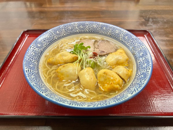 「炙りほや潮麺」@天然だしラーメン 潮の音の写真